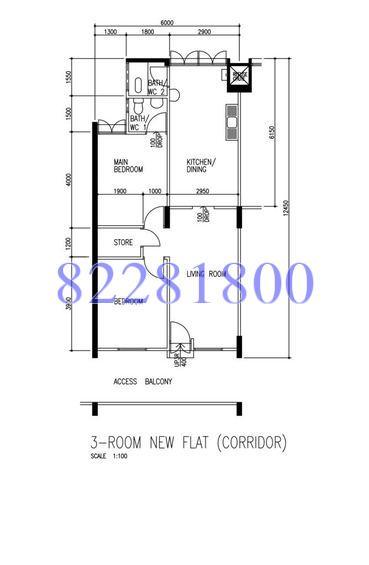 Blk 542 Ang Mo Kio Avenue 10 (Ang Mo Kio), HDB 3 Rooms #162508882